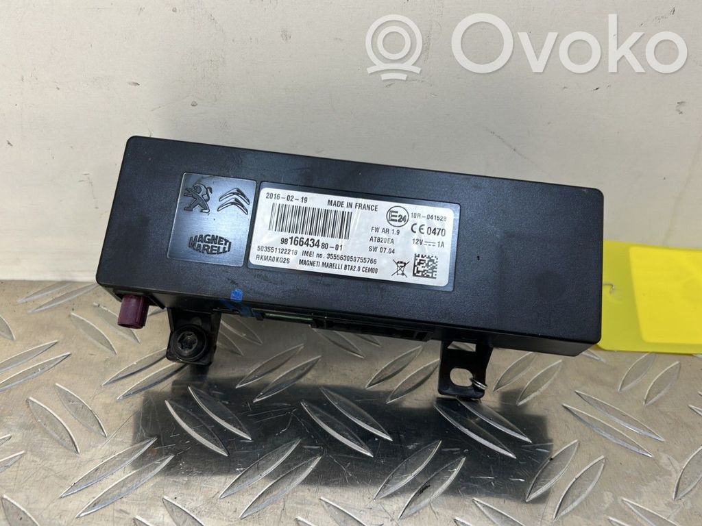 Citroen C4 SpaceTourer Otras unidades de control/módulos 