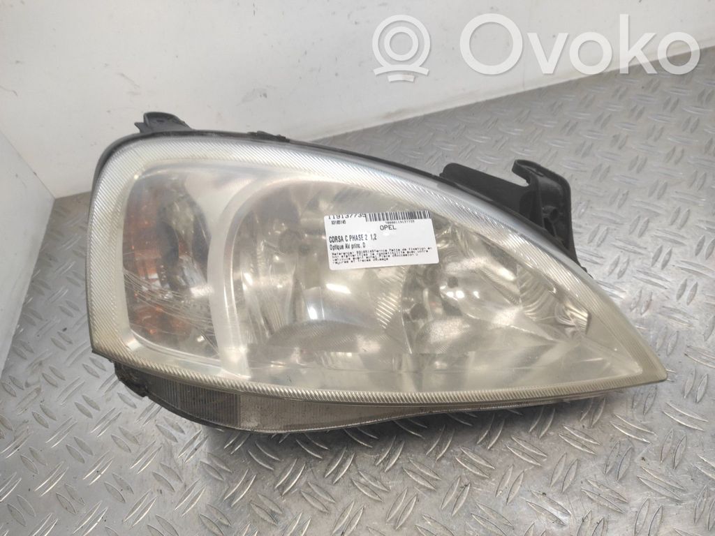Opel Corsa C Phare frontale 