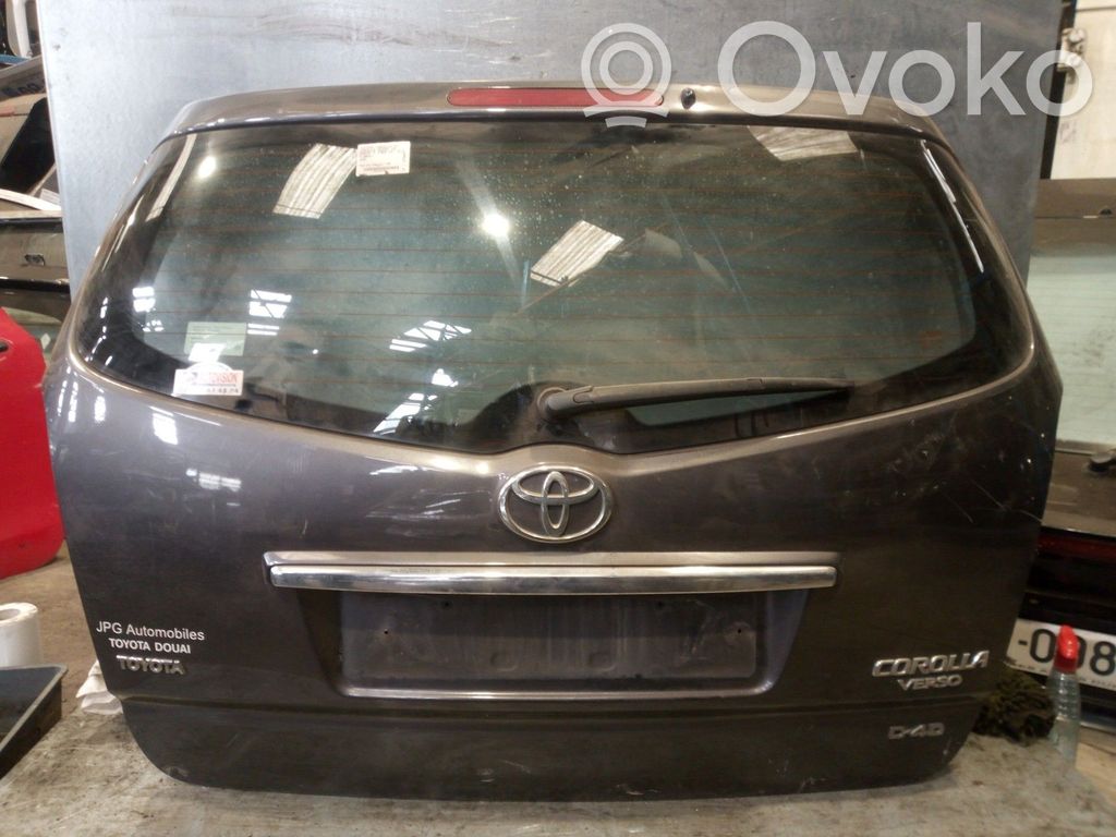 Toyota Corolla Verso AR10 Puerta del maletero/compartimento de carga 