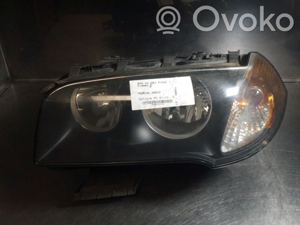 BMW X3 E83 Phare frontale 