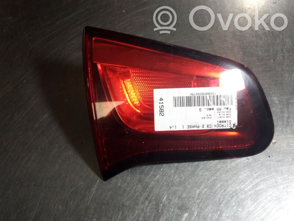 Citroen C3 Luci posteriori del portellone del bagagliaio 