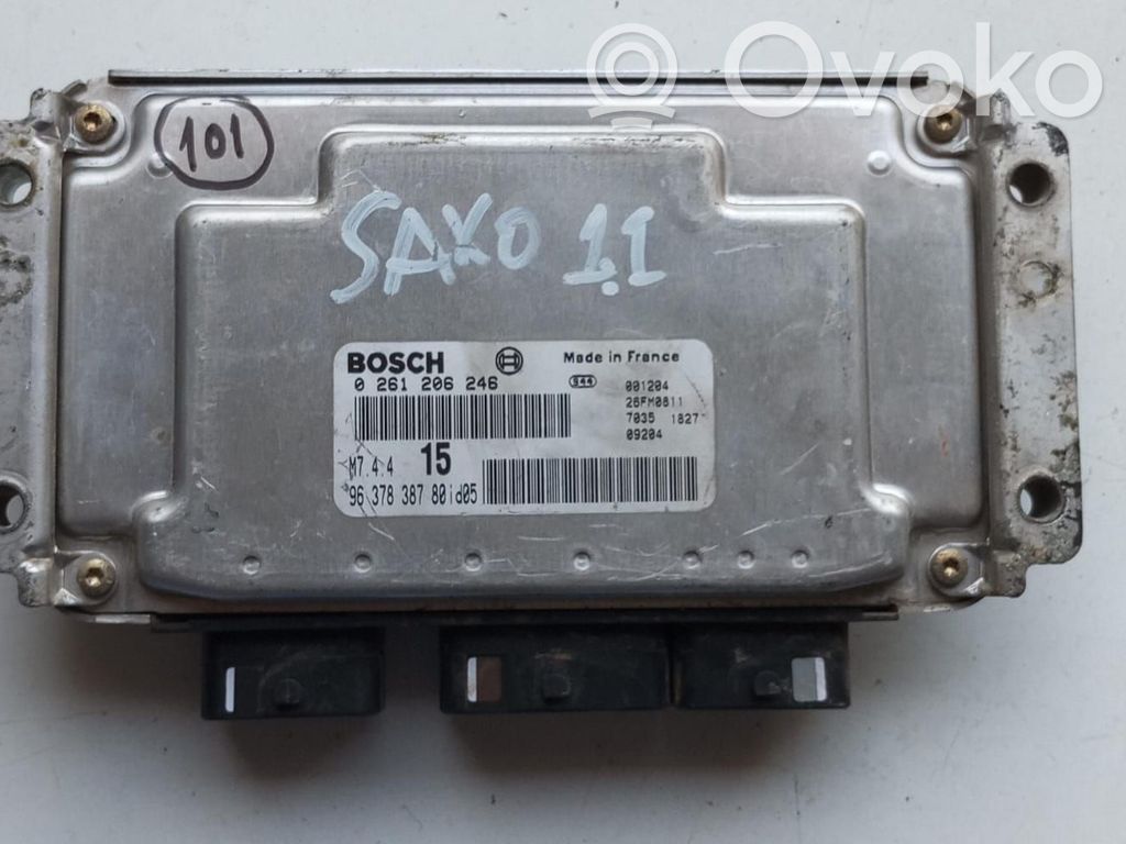 Engine control unit/module   9637838780,161973