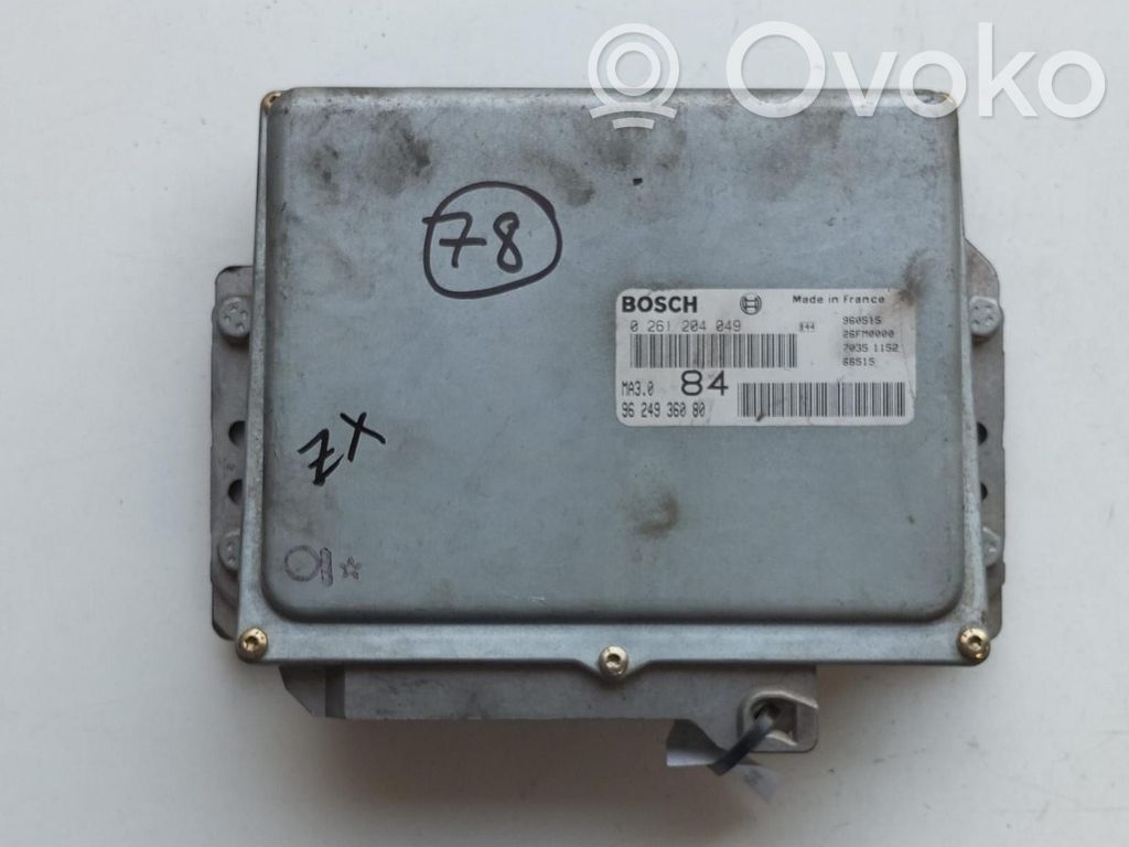 Citroen ZX Engine control unit/module 