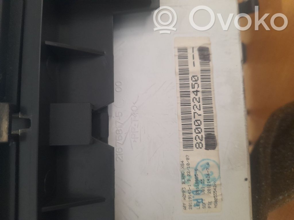 Renault Megane II Rămă unitate radio/GPS 