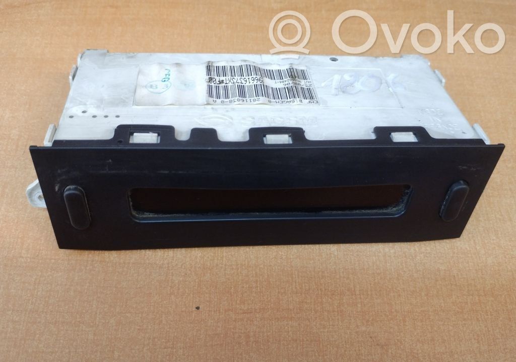 Citroen Berlingo Head unit multimedia control 