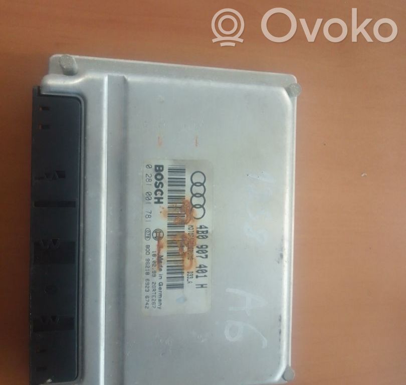Unidad de control/módulo del motor   4B0907401H,281001781