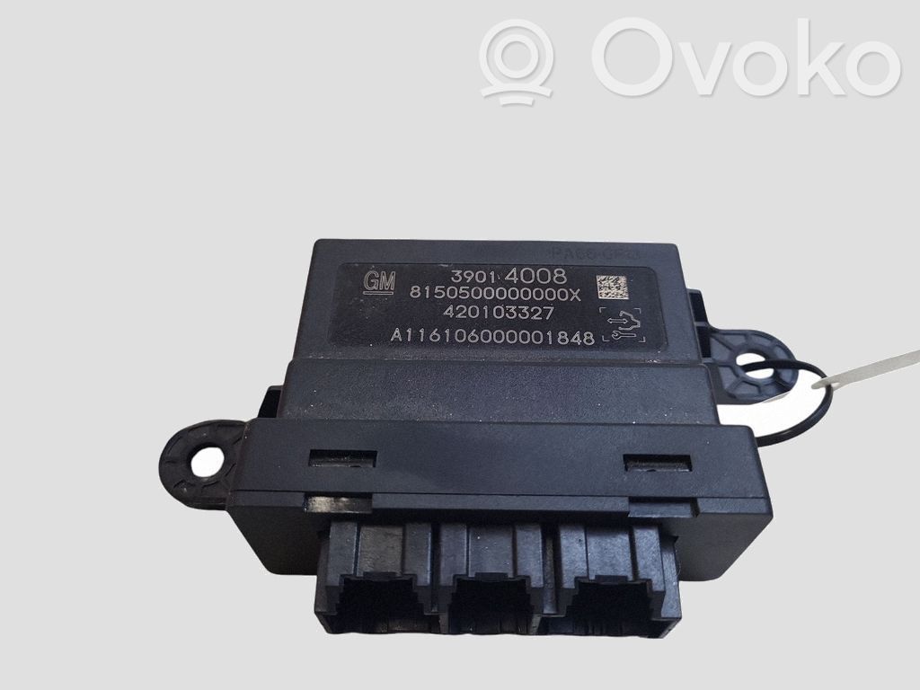Opel Astra K Unitate/modul de comandă parcare PDC 