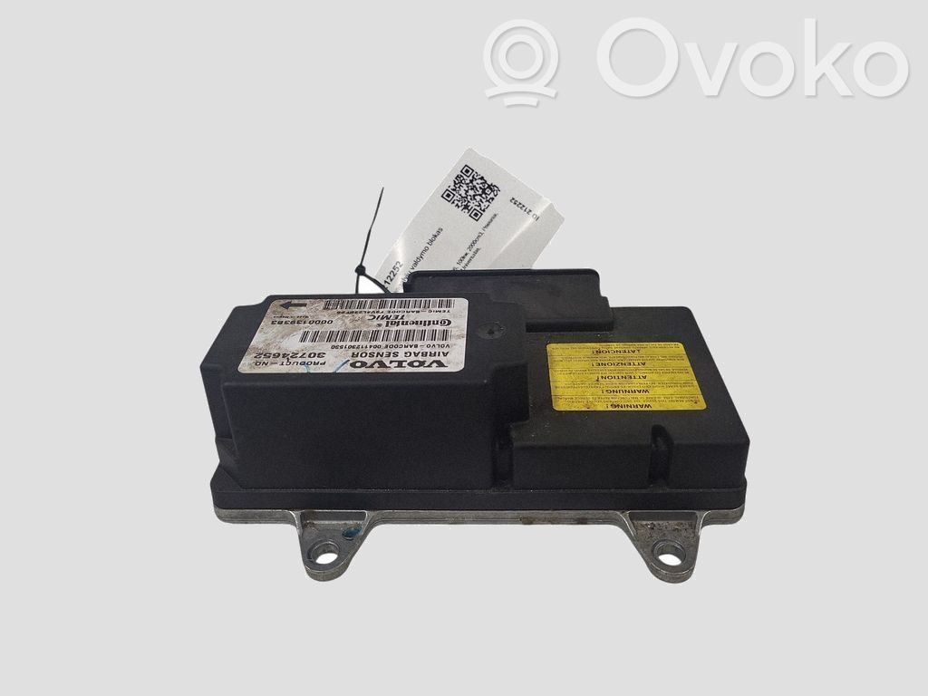 Volvo V50 Unitate/modul de comandă airbaguri 