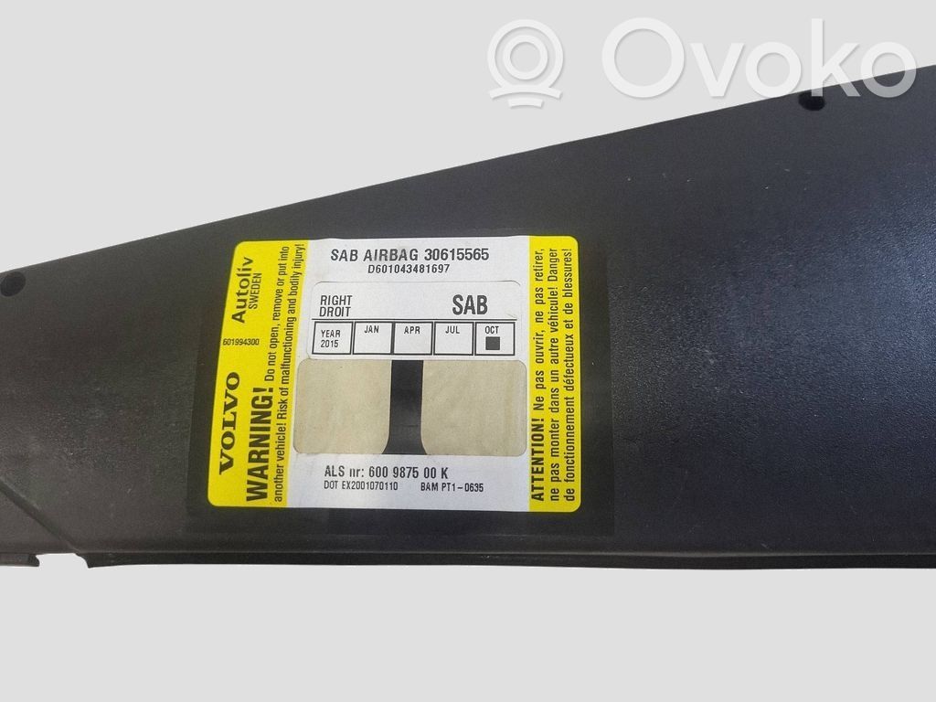 Poduszka powietrzna Airbag fotela   60615565,600987900