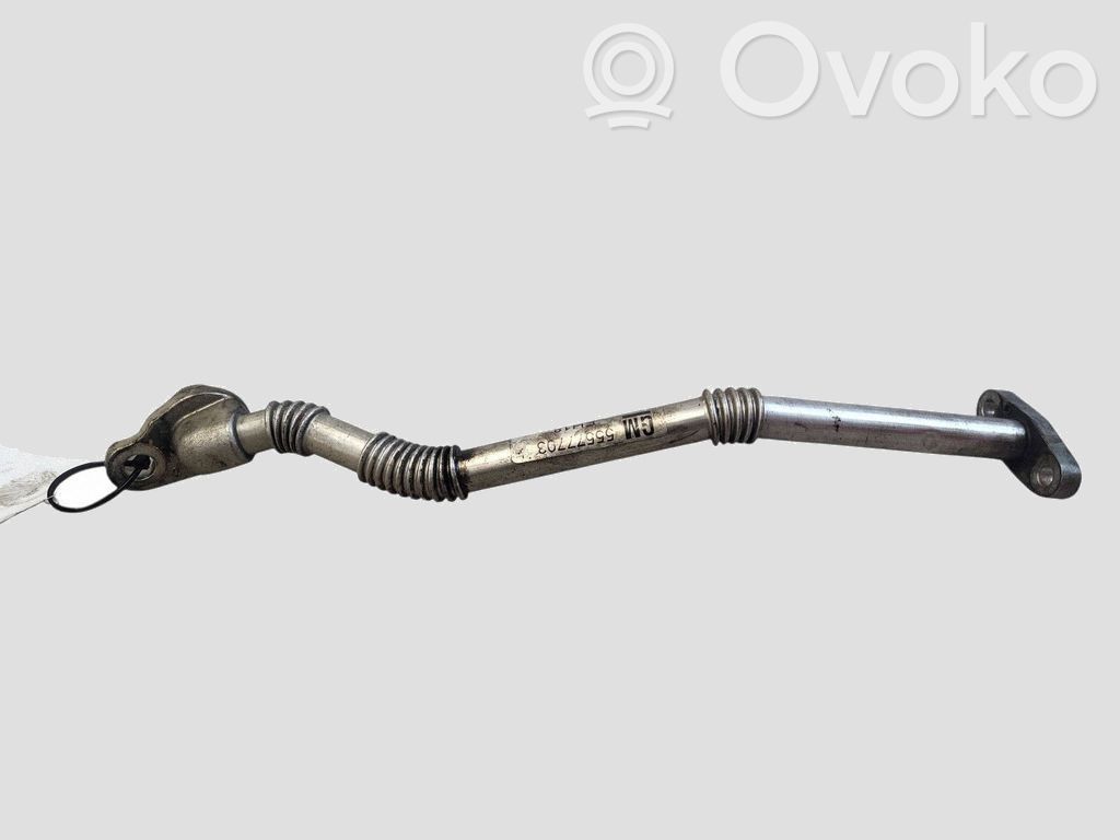 Opel Astra J Tubo flessibile mandata olio del turbocompressore turbo 
