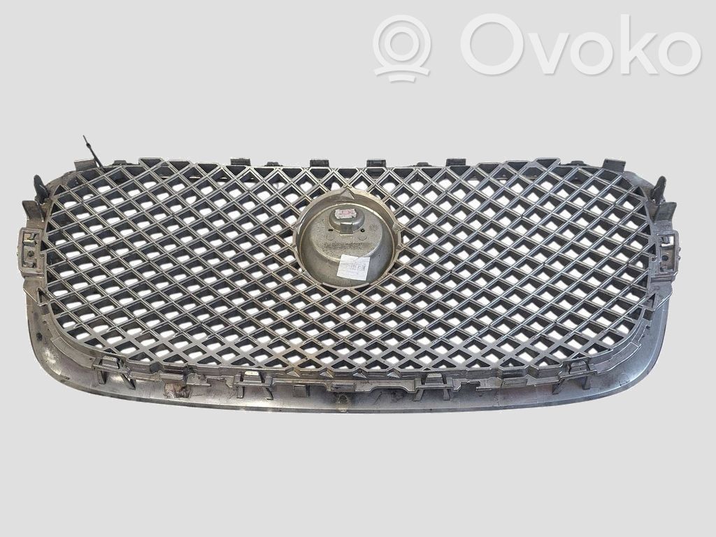 Jaguar XF X250 Grille calandre supérieure de pare-chocs avant 