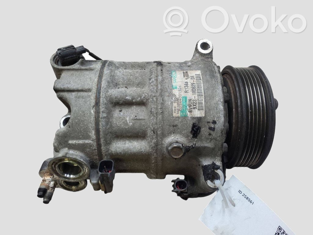 Compresseur de climatisation   9X2319D629DA,02544001364