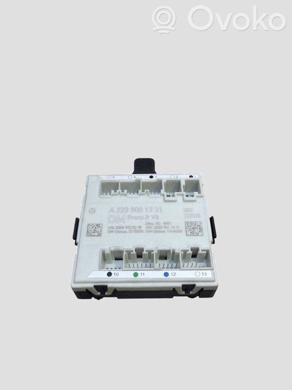 Unité de commande module de porte   A2239001731