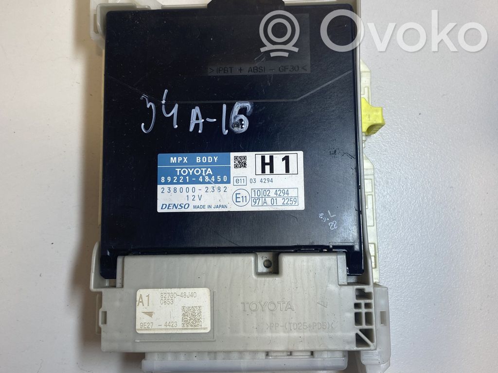 Lexus RX 450H Central body control module 
