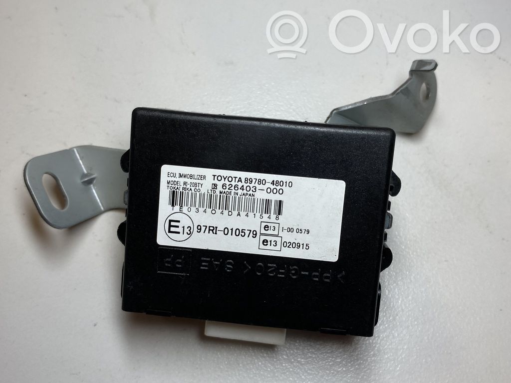 Immobilizer control unit/module   8978048010