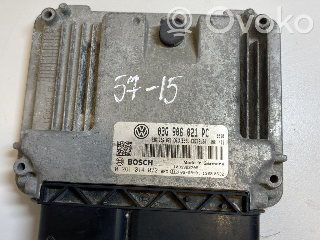 Volkswagen Caddy Engine control unit/module 