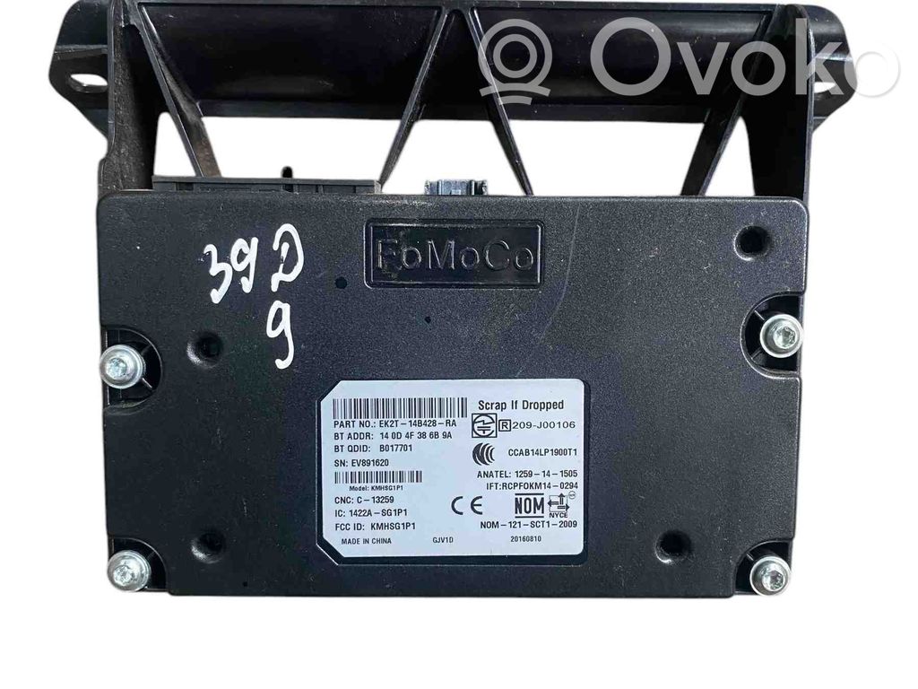Ford Transit Custom Bluetooth control unit module 