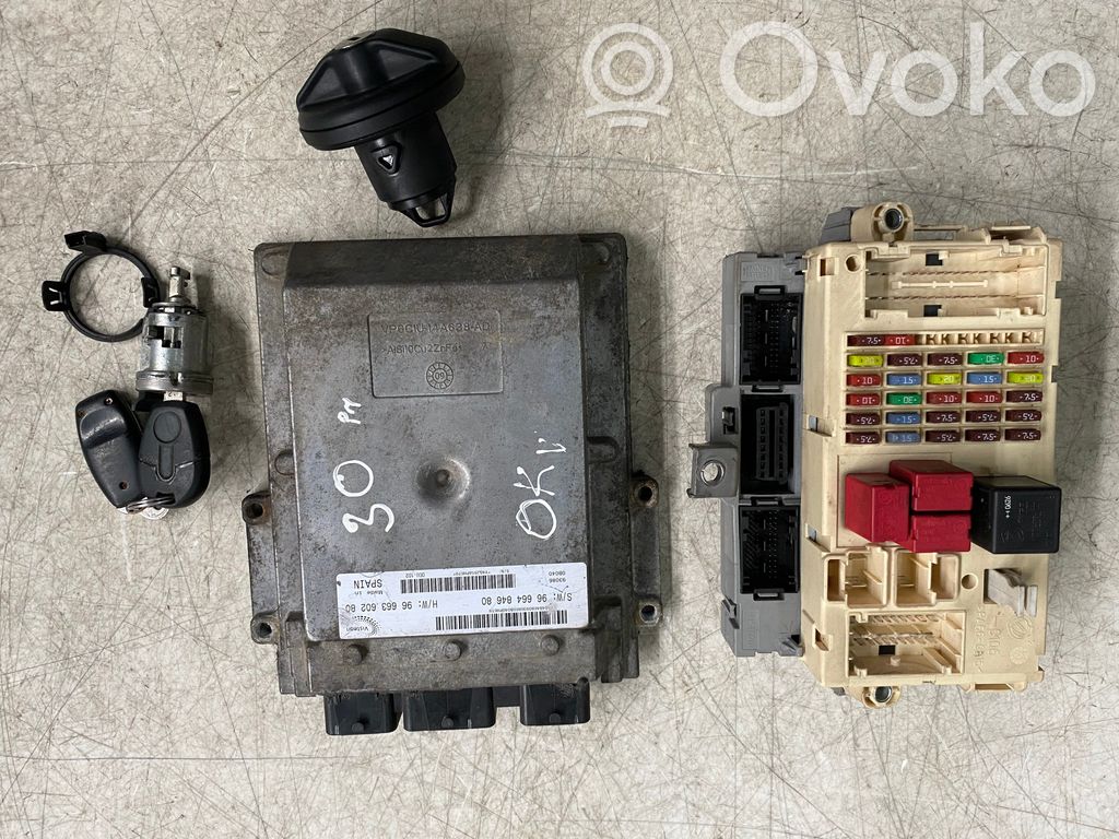 Citroen Jumper Engine ECU kit and lock set 