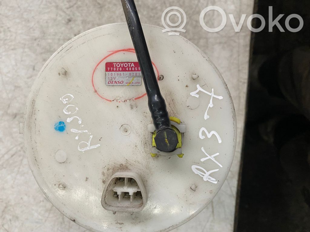 Lexus RX 330 - 350 - 400H Bomba interna de combustible 
