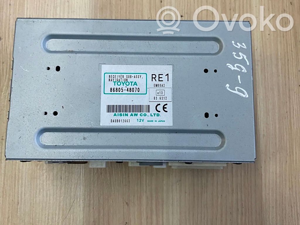 Lexus RX 450H GPS navigation control unit/module 