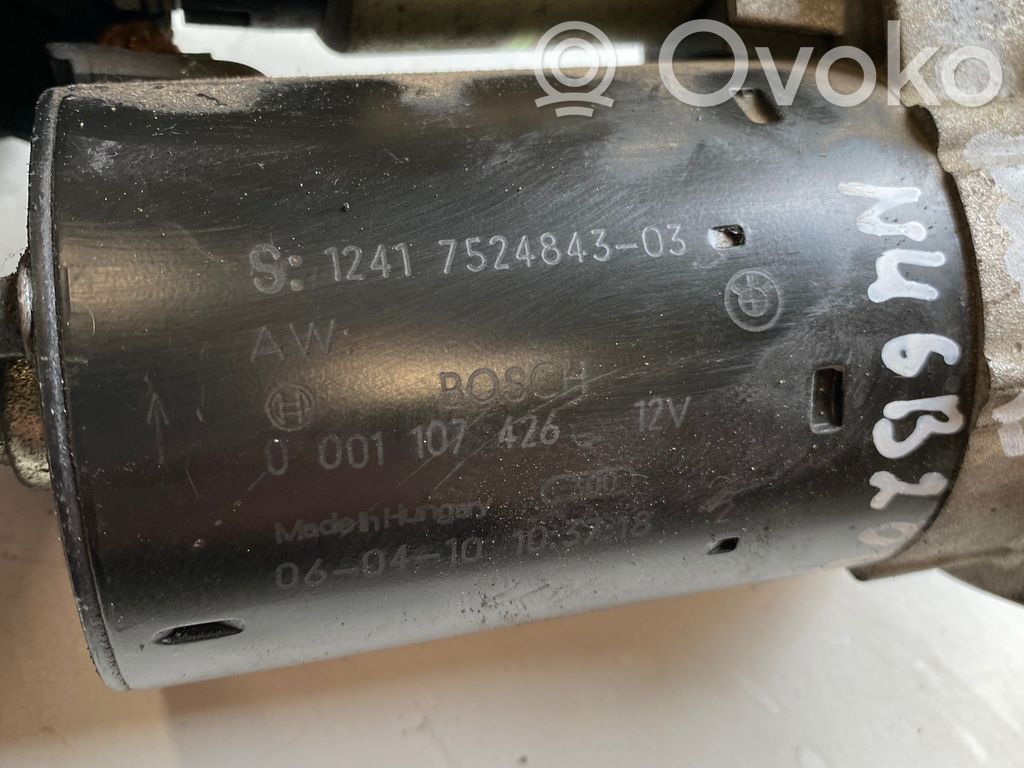 BMW 3 E90 E91 Starter motor 