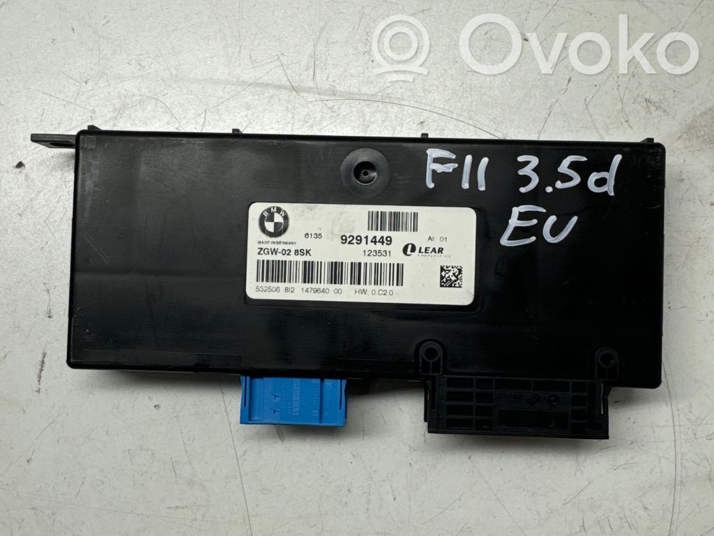 BMW 5 F10 F11 Moduł sterowania Gateway 