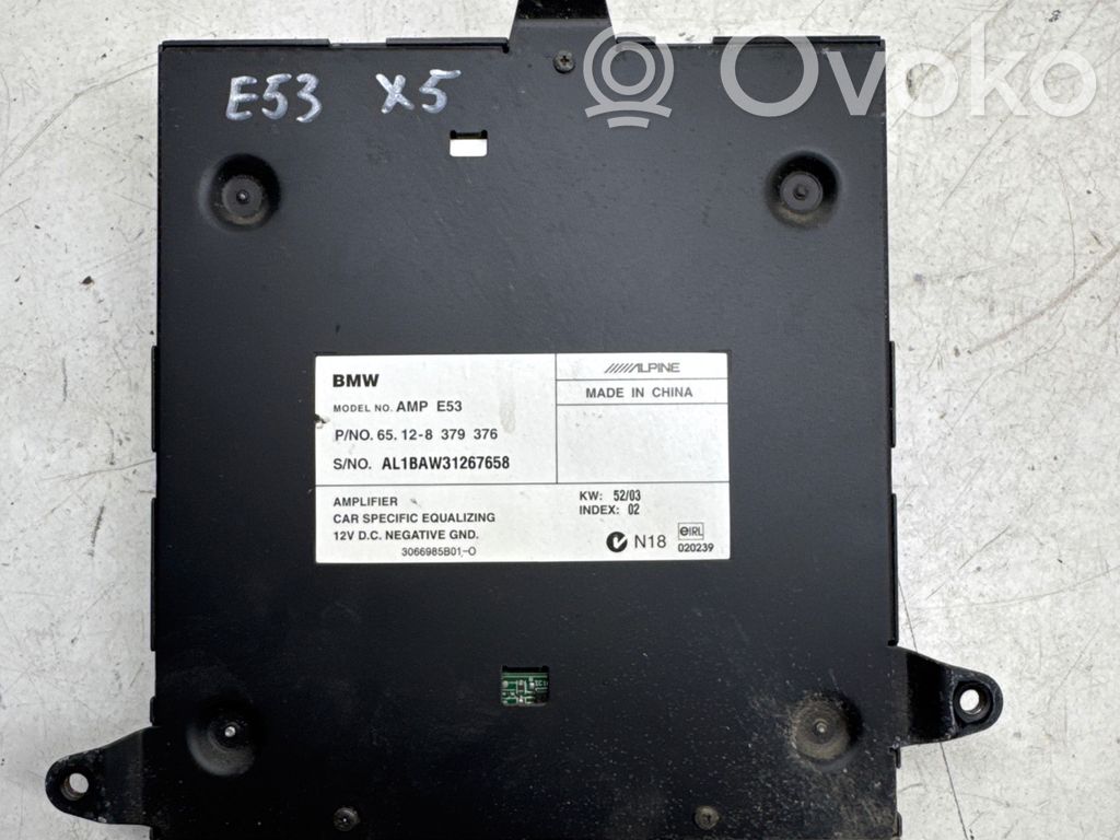 BMW X5 E53 Garso stiprintuvas 