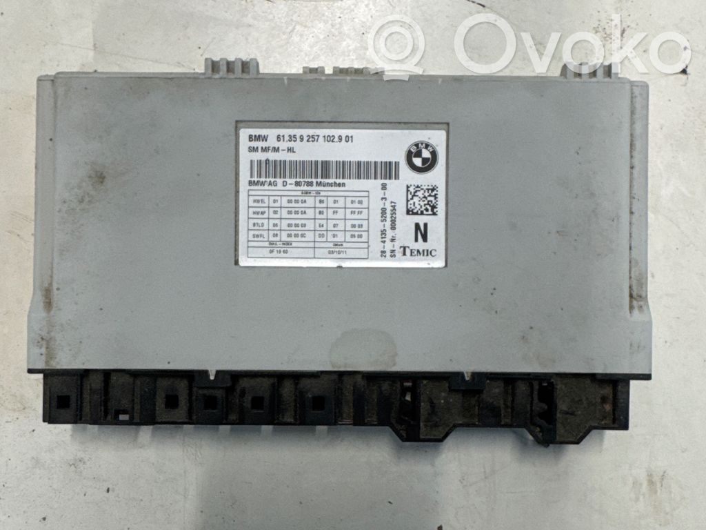 BMW 5 F10 F11 Autres unités de commande / modules 