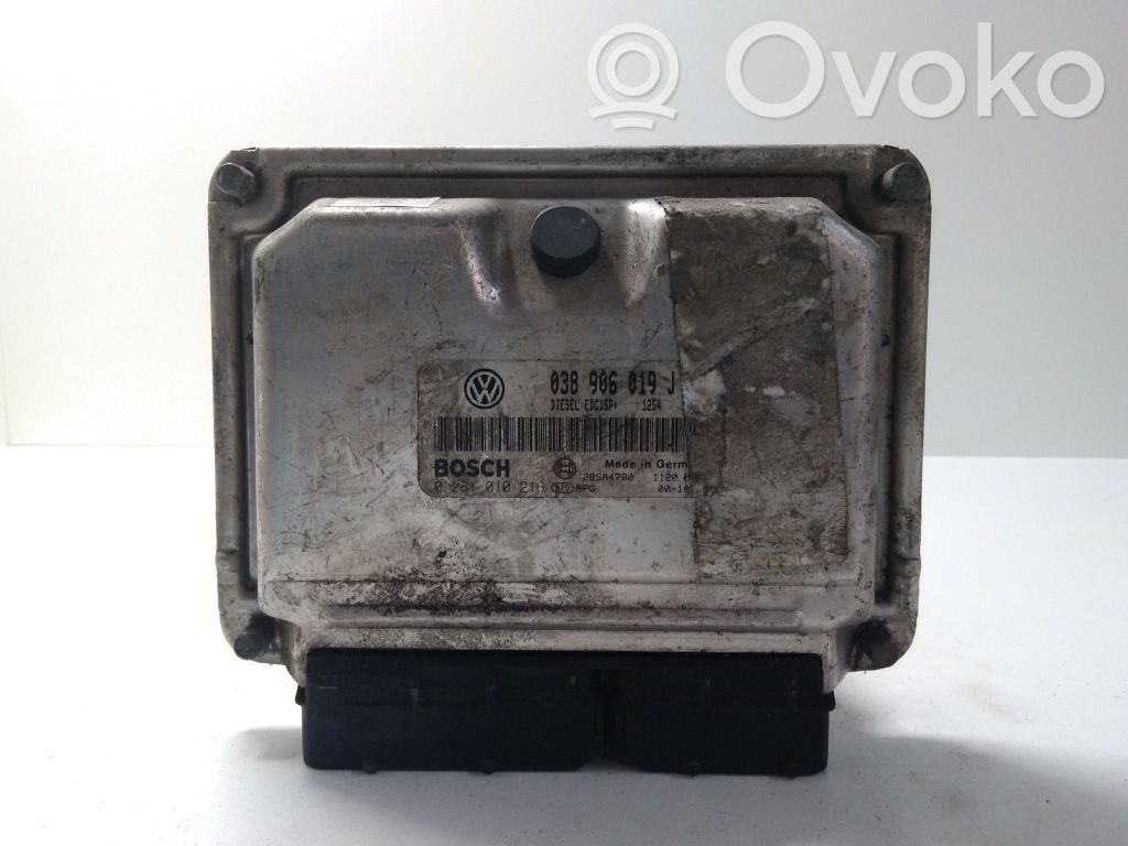 Engine control unit/module   038906019J,0281010216
