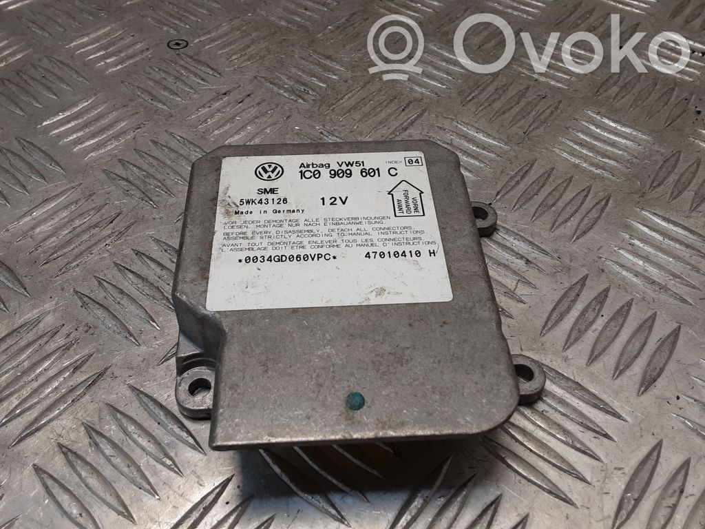 Skoda Fabia Mk1 (6Y) Unitate/modul de comandă airbaguri 