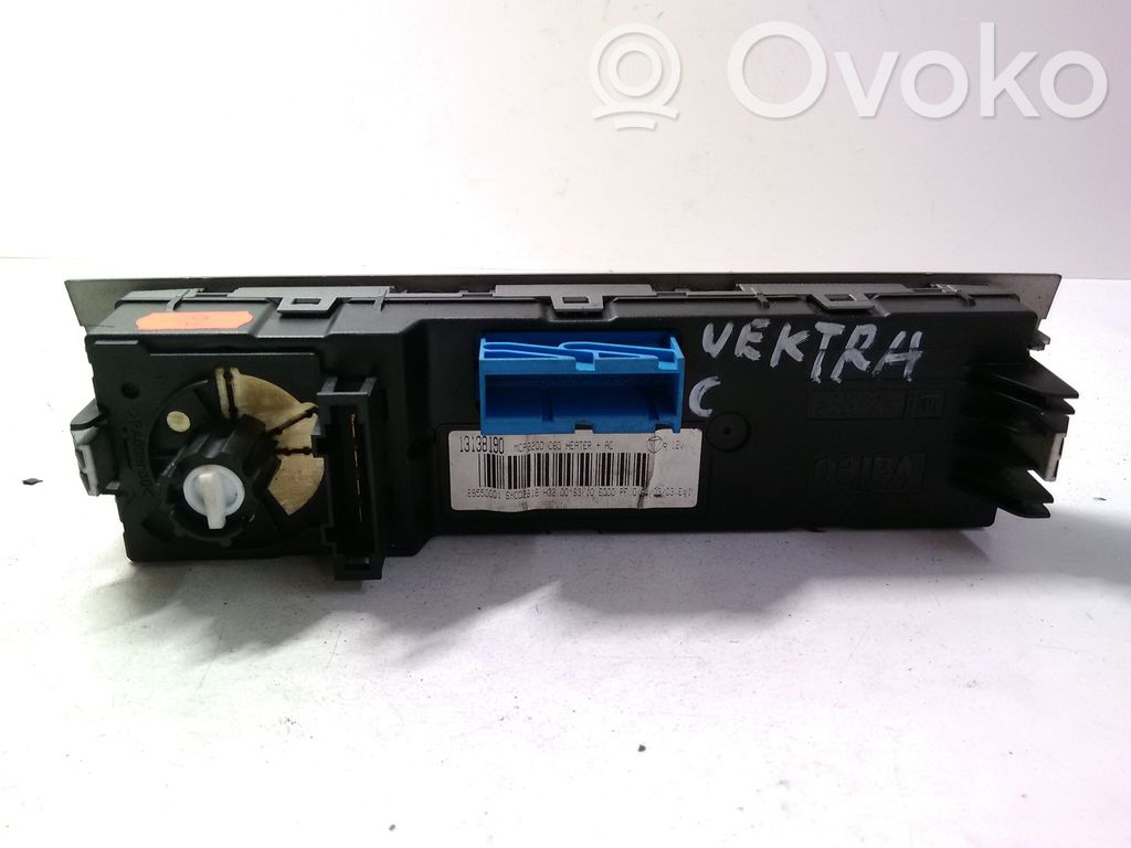 Opel Vectra C Panel klimatyzacji 