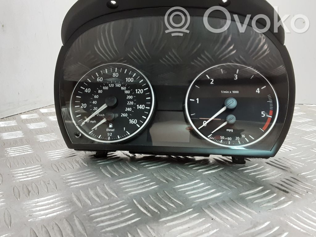 BMW 3 E90 E91 Speedometer (instrument cluster) 