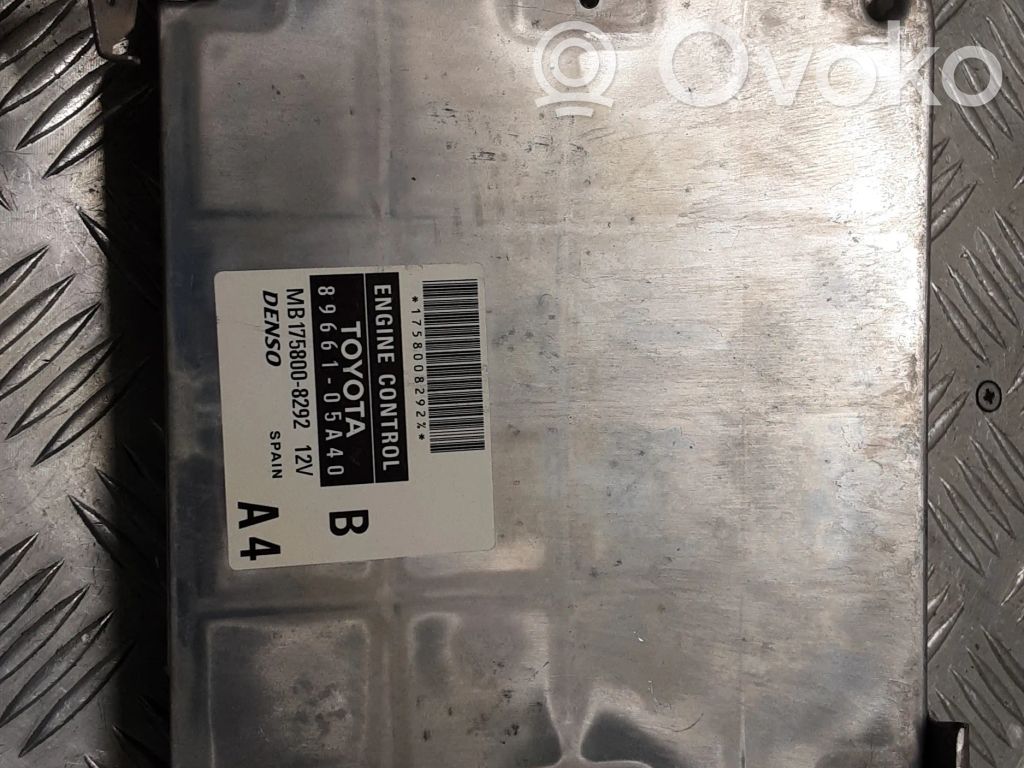 Toyota Avensis T250 Engine control unit/module 