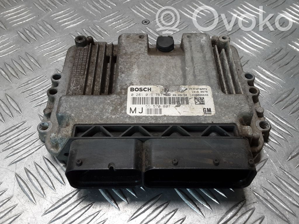 Opel Astra H Engine control unit/module 