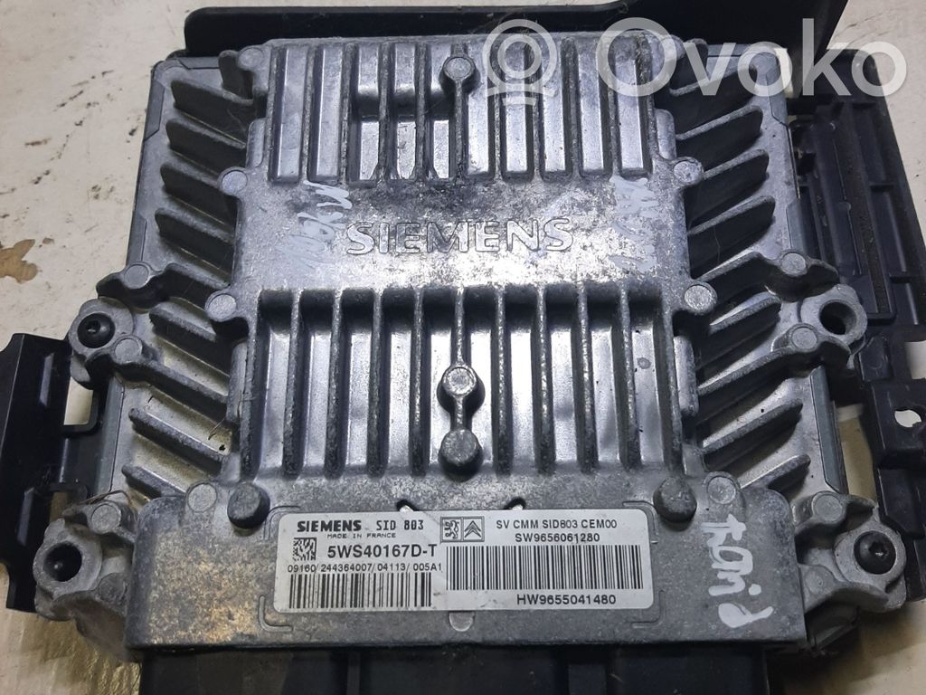 Peugeot 407 Engine control unit/module 