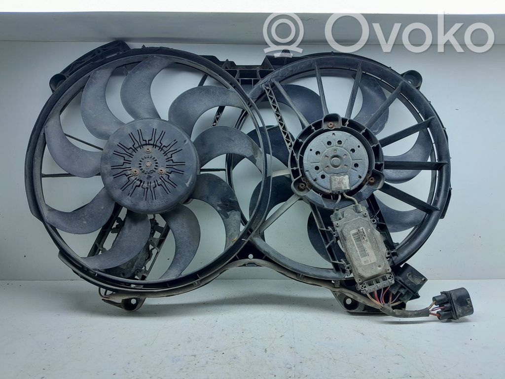 Audi A6 S6 C6 4F Elektryczny wentylator chłodnicy 