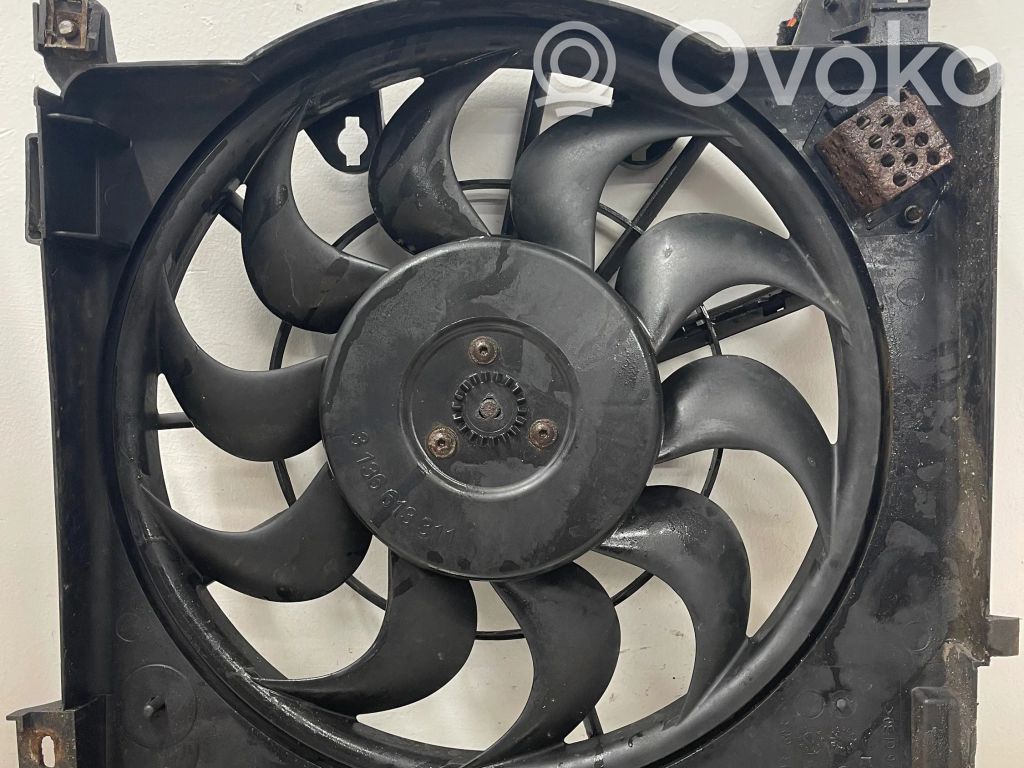 Opel Astra H Elektryczny wentylator chłodnicy 