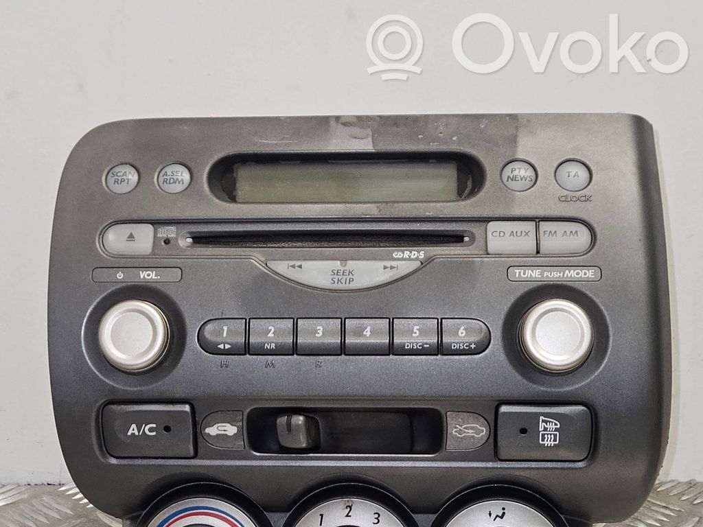 Honda Jazz Radio/CD/DVD/GPS head unit 