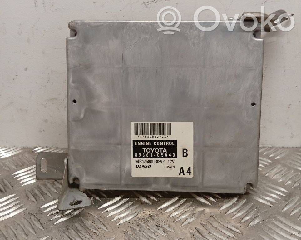 Toyota Avensis T250 Engine control unit/module 