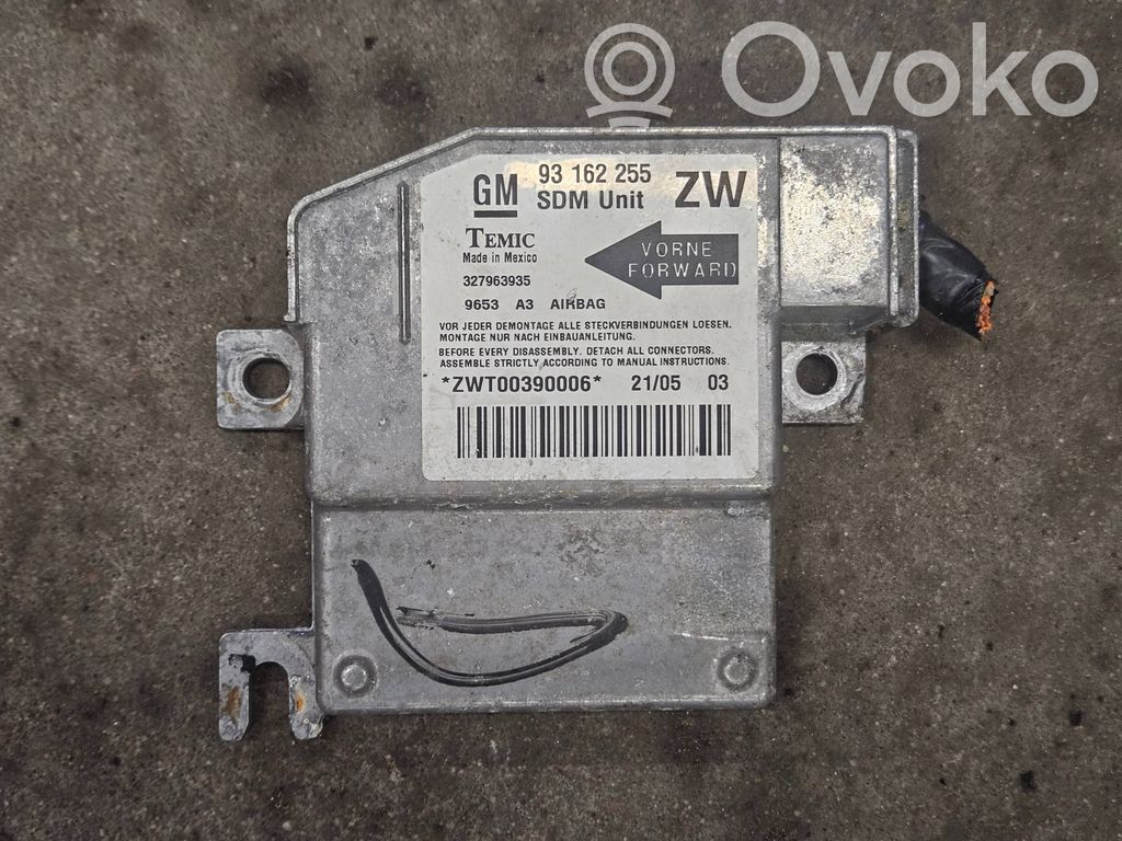 Opel Tigra B Airbag control unit/module 