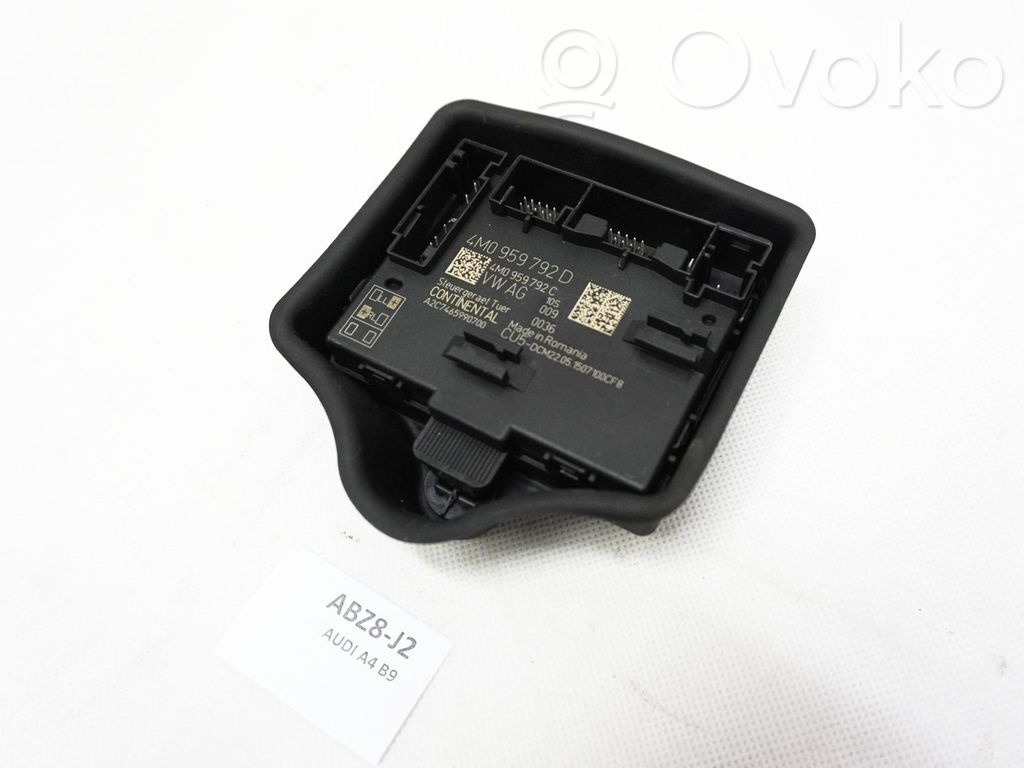 Audi A4 S4 B9 8W Door control unit/module 