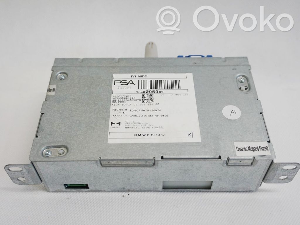 Opel Astra K Radio/CD/DVD/GPS head unit 