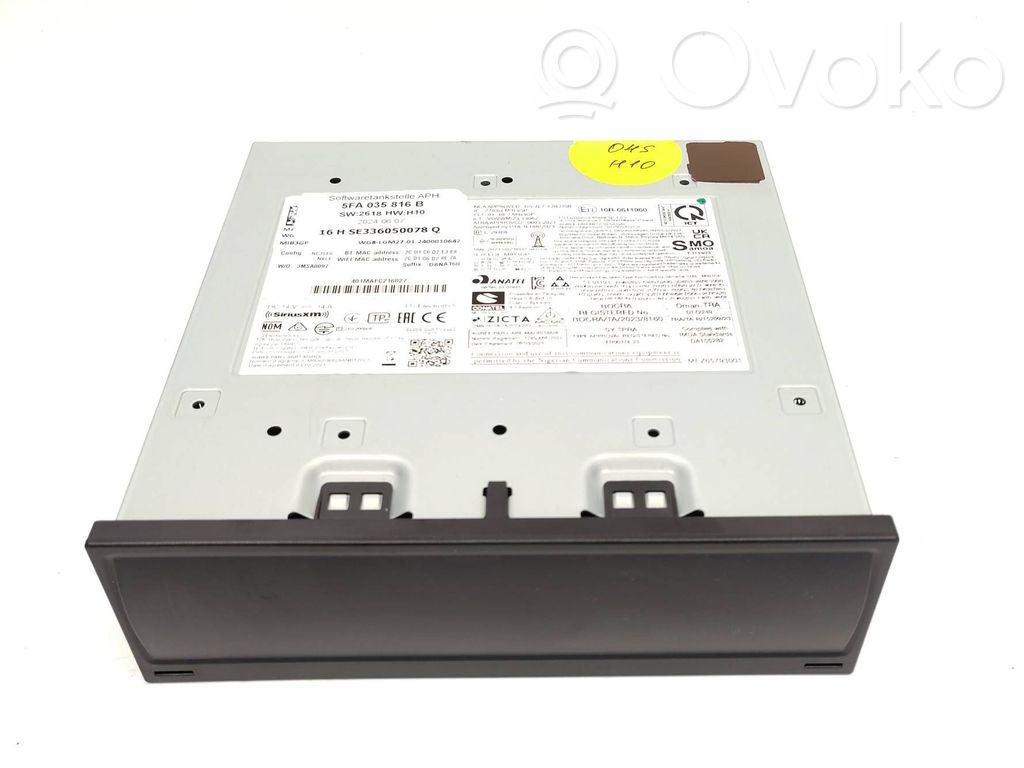 Cupra Terramar Navigation unit CD/DVD player 