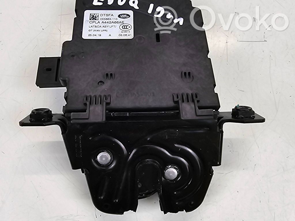 Land Rover Evoque II Tailgate/trunk/boot lock/catch/latch 