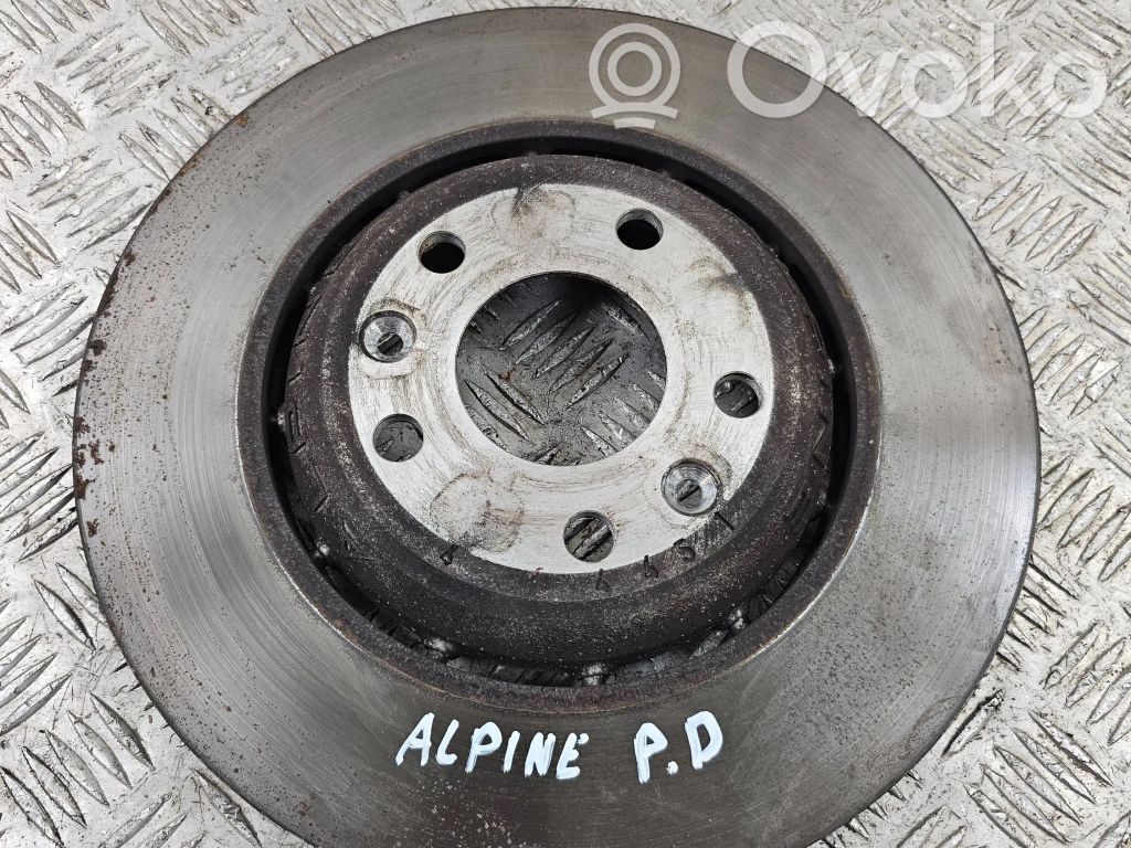 Front brake disc