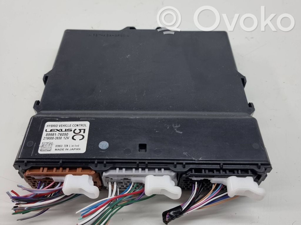 Lexus UX Engine control unit/module 