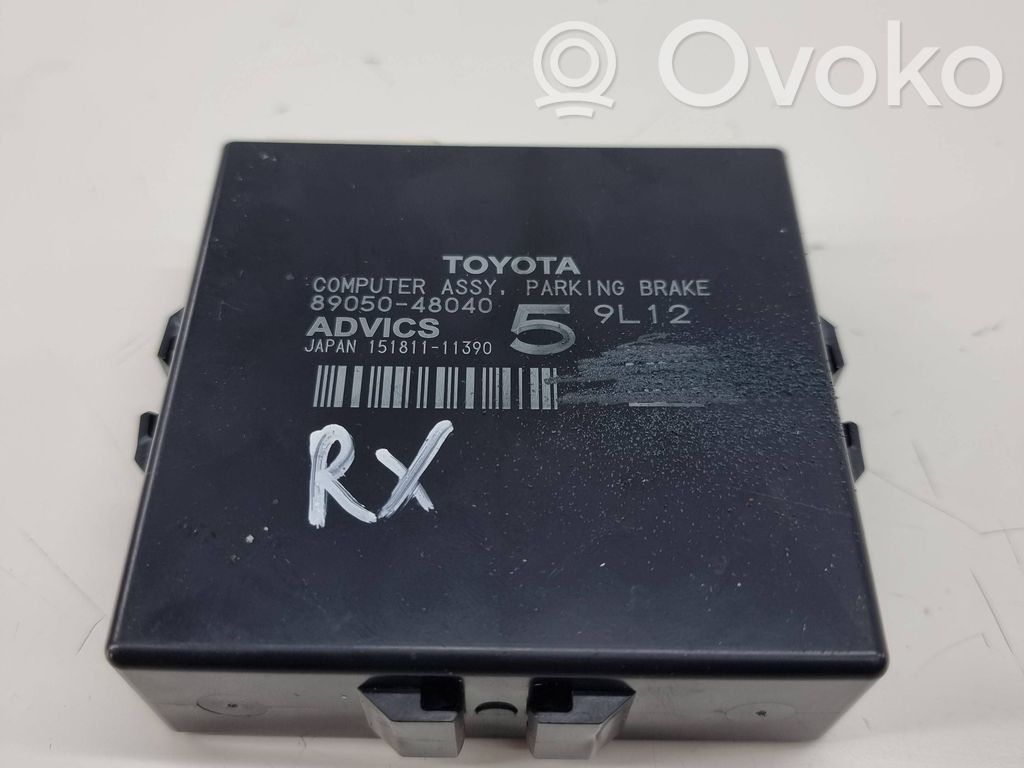 Lexus RX 450H Hand brake control module 