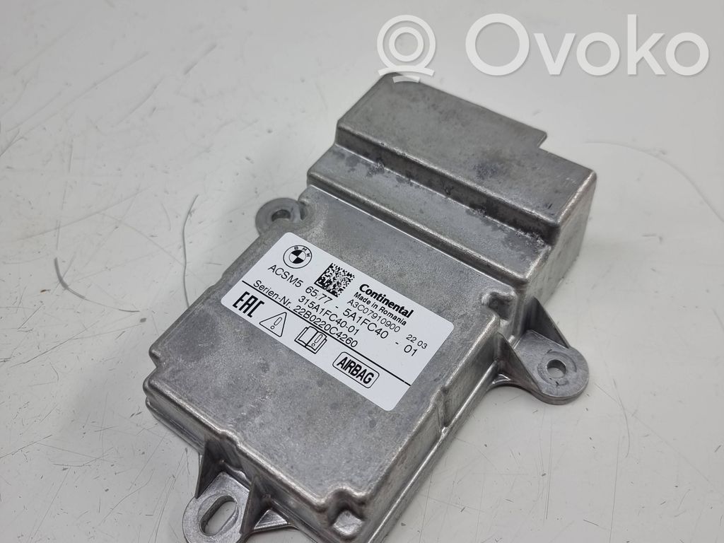 BMW 5 G30 G31 G38 Airbag control unit/module 