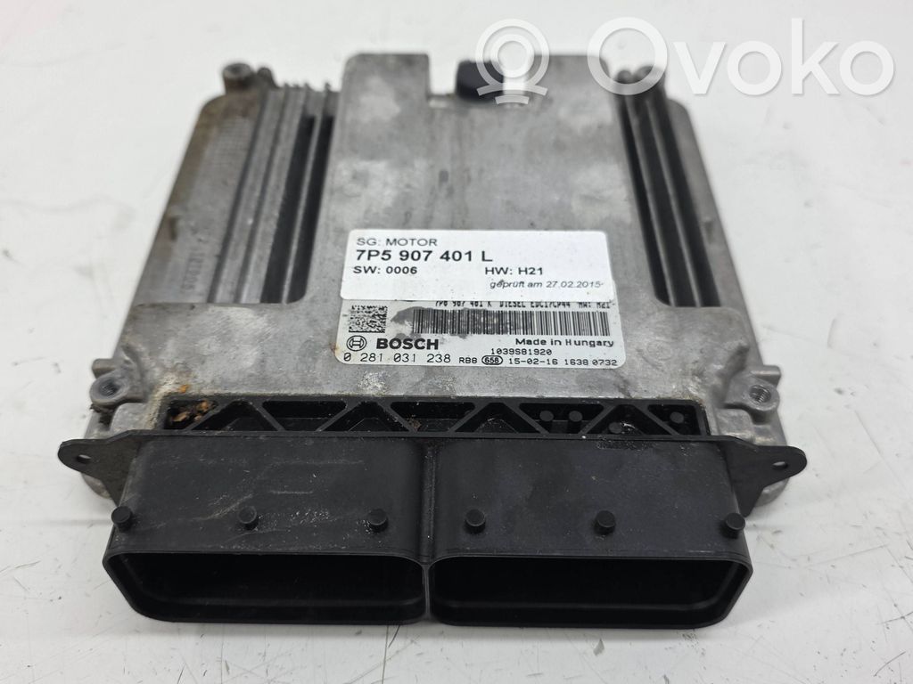 Porsche Cayenne (92A) Engine control unit/module 