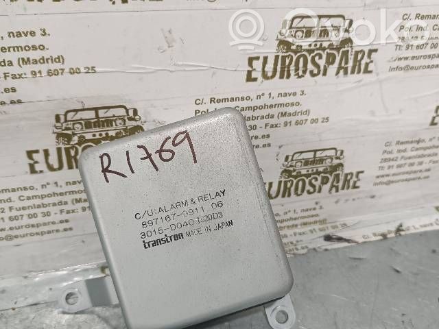 Isuzu Trooper Other control units/modules 